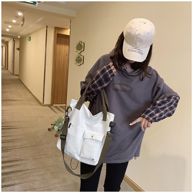 2wayバッグ ショルダー トートバッグ | PlusNao | 詳細画像8 