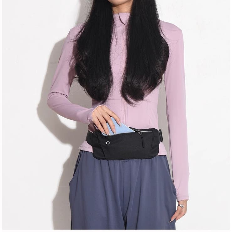 ランニングポーチ ウエストポーチ バッグ | PlusNao | 詳細画像5 