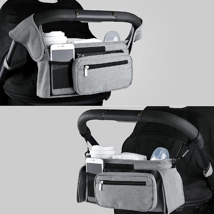 ベビーカー用ドリンクホルダー ボトルホルダー 小物入れ | PlusNao | 詳細画像2 