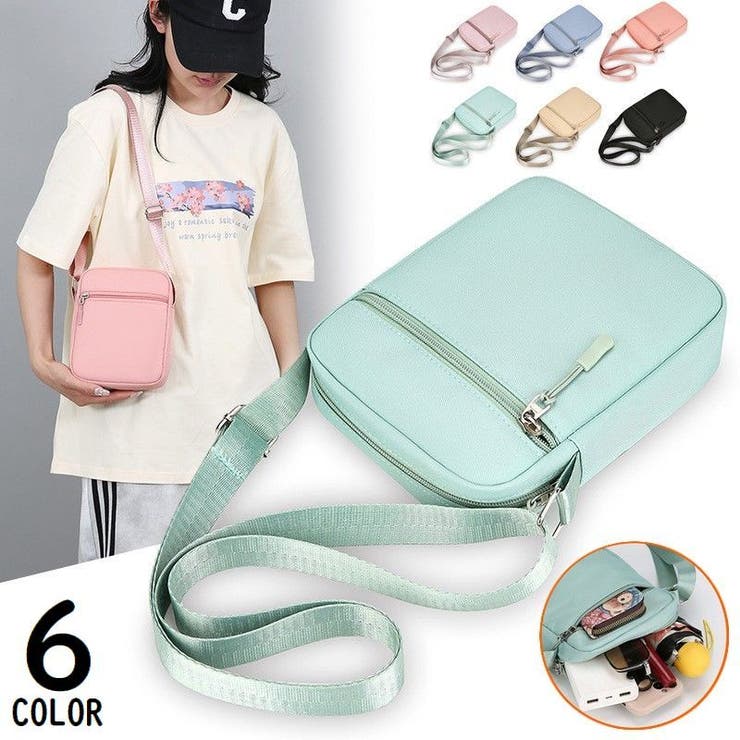 ミニショルダーバッグ ポシェット スマホポーチ | PlusNao | 詳細画像1 