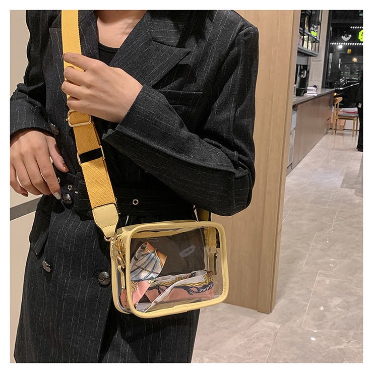 ショルダーバッグ ビニールバッグ クリアバッグ | PlusNao | 詳細画像4 