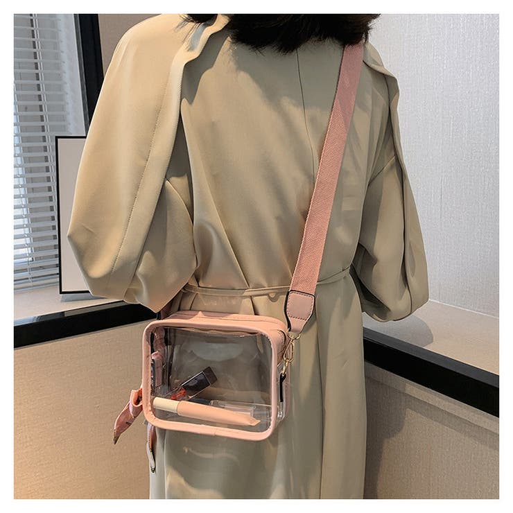 ショルダーバッグ ビニールバッグ クリアバッグ | PlusNao | 詳細画像8 