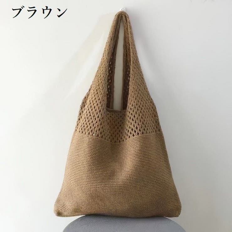 トートバッグ ニット 鞄 | PlusNao | 詳細画像13 
