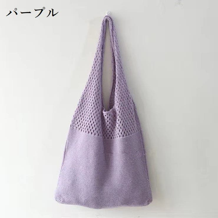 トートバッグ ニット 鞄 | PlusNao | 詳細画像15 
