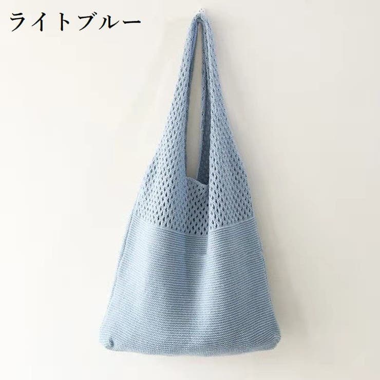 トートバッグ ニット 鞄 | PlusNao | 詳細画像17 