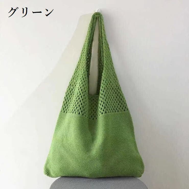トートバッグ ニット 鞄 | PlusNao | 詳細画像9 