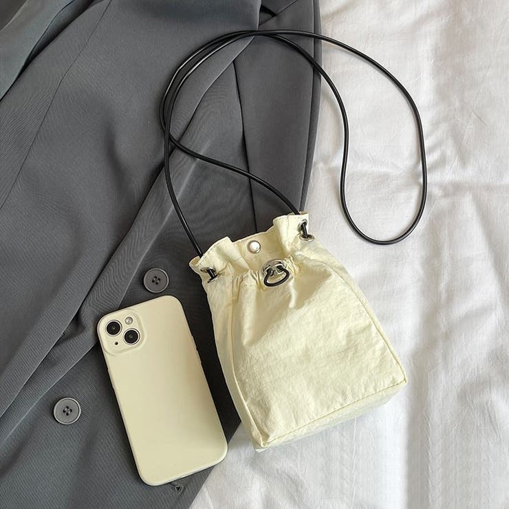 ショルダーバッグ 巾着バッグ サコッシュ | PlusNao | 詳細画像11 