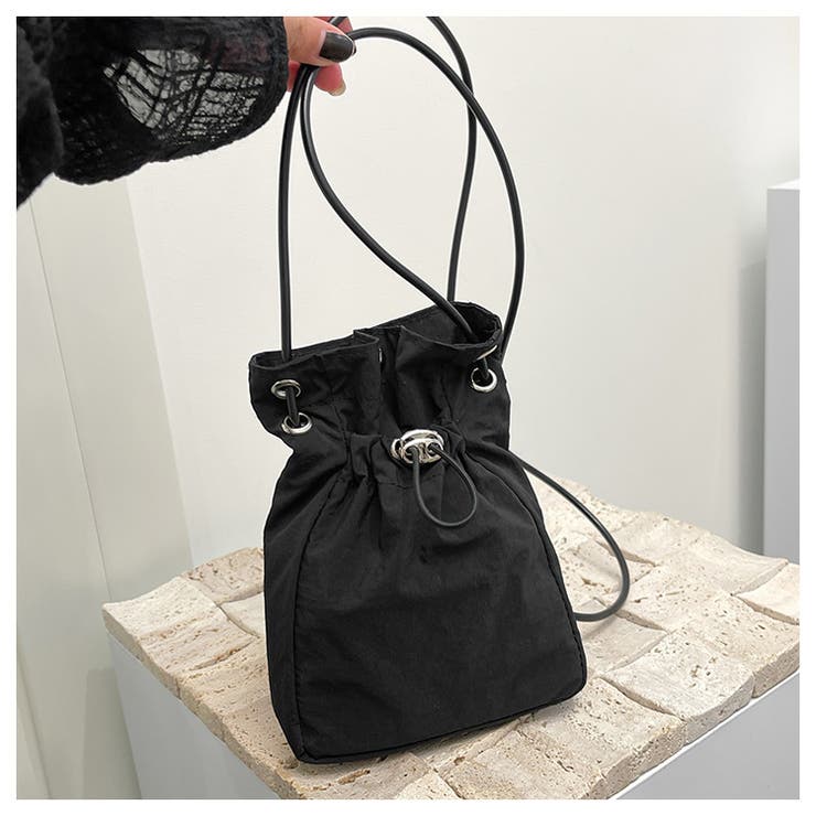 ショルダーバッグ 巾着バッグ サコッシュ | PlusNao | 詳細画像13 