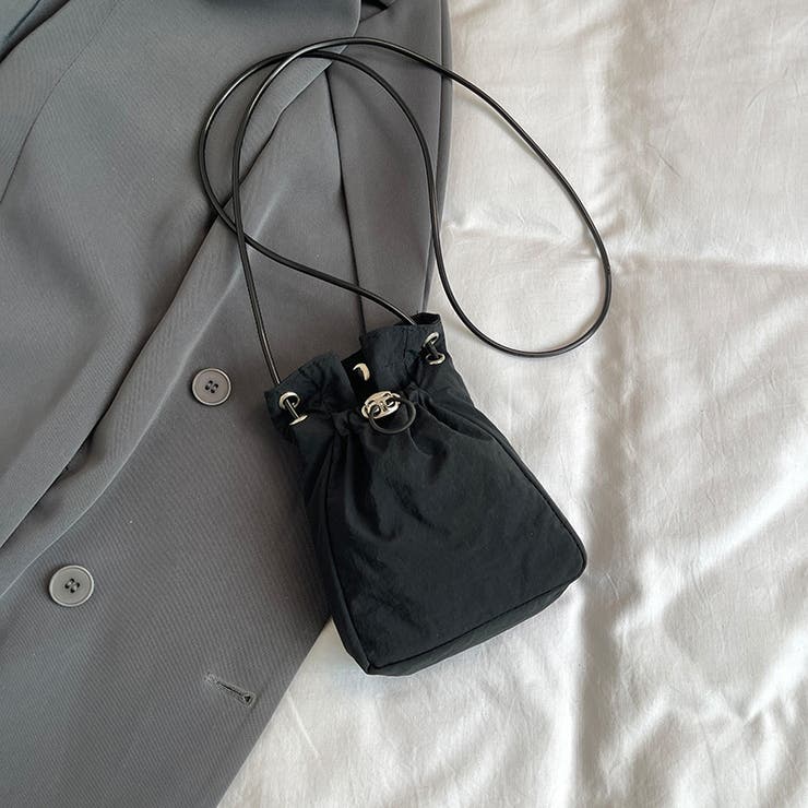 ショルダーバッグ 巾着バッグ サコッシュ | PlusNao | 詳細画像14 