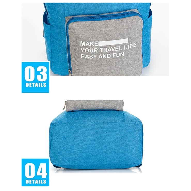 リュックサック デイパック 折りたたみ | PlusNao | 詳細画像15 