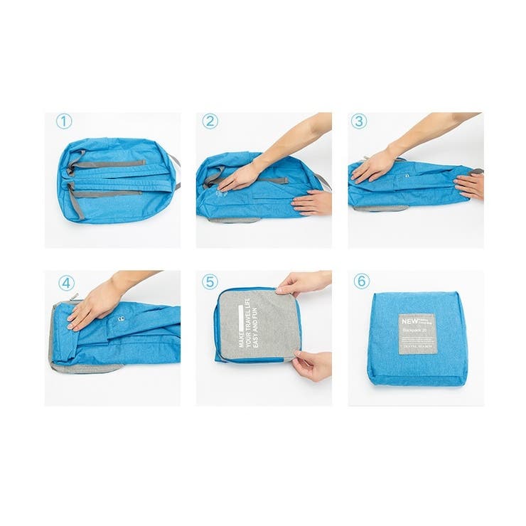 リュックサック デイパック 折りたたみ | PlusNao | 詳細画像17 