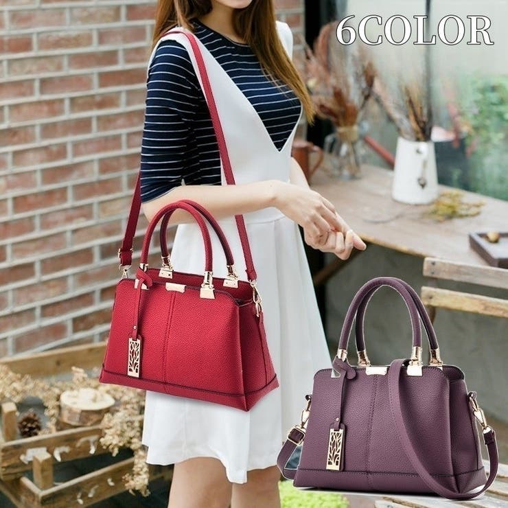 ハンドバッグ ショルダーバッグ 2wayバッグ | PlusNao | 詳細画像1 