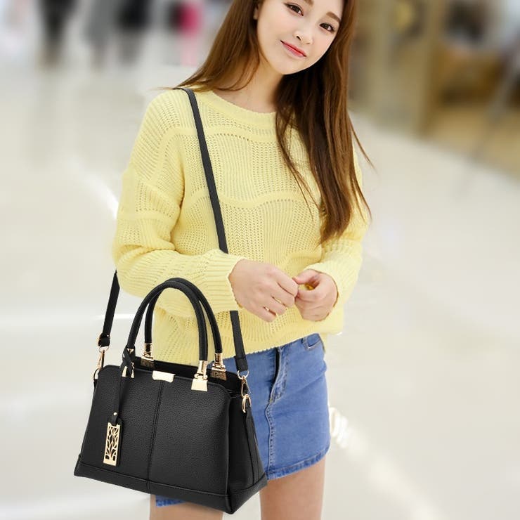 ハンドバッグ ショルダーバッグ 2wayバッグ | PlusNao | 詳細画像2 