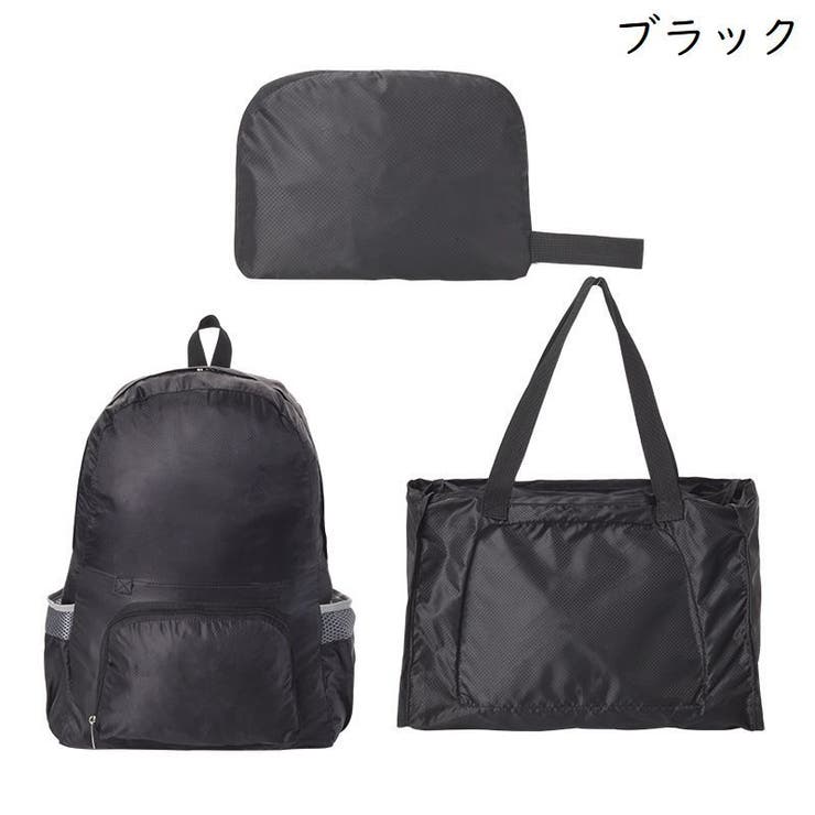QWSTION 2way TOTEトートバッグ リュック バックパック ブラック 2.jpg