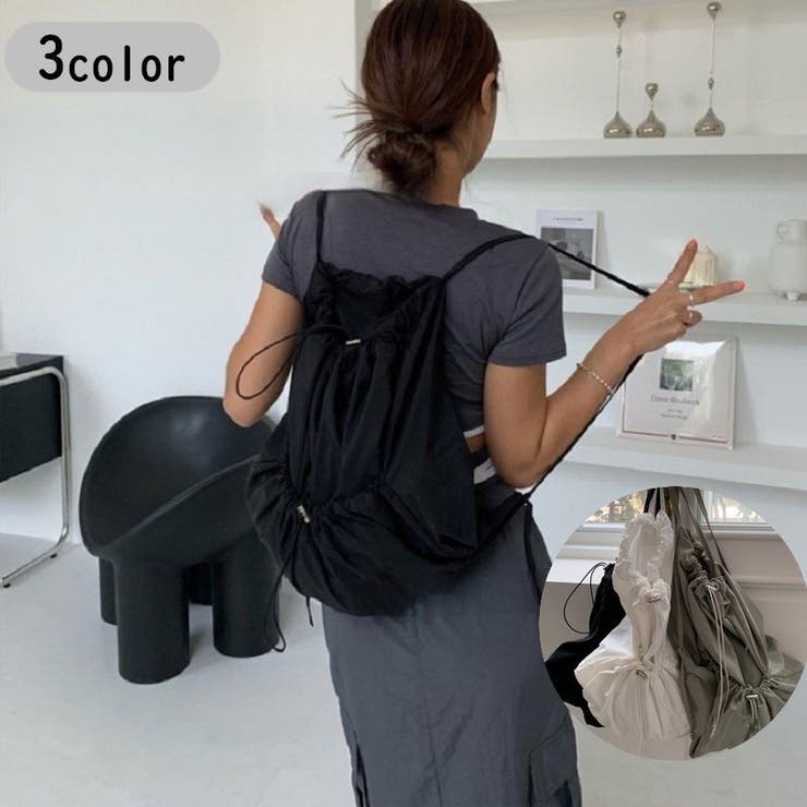 リュックサック デイパック ナップサック | PlusNao | 詳細画像1 