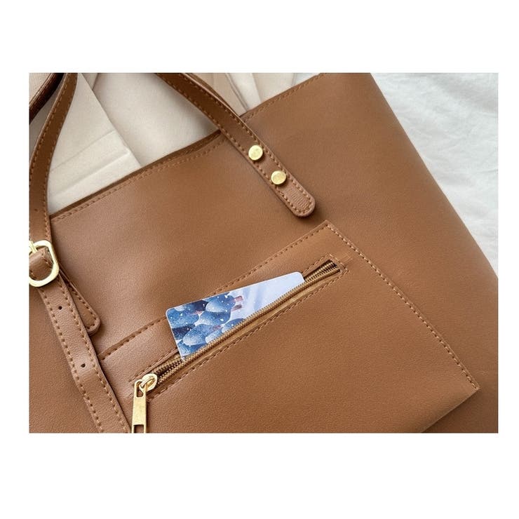 トートバッグ 肩掛け ハンドバッグ | PlusNao | 詳細画像13 