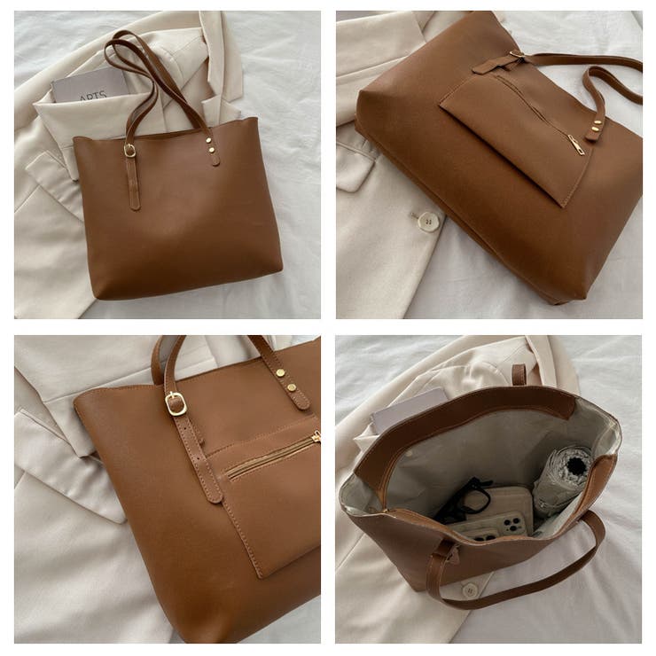 トートバッグ 肩掛け ハンドバッグ | PlusNao | 詳細画像15 