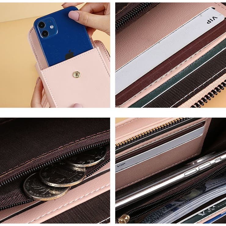ミニショルダーバッグ お財布ポシェット スマホポーチ | PlusNao | 詳細画像11 