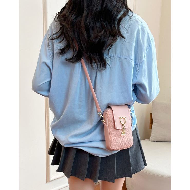 ミニショルダーバッグ ポシェット スマホポーチ | PlusNao | 詳細画像3 