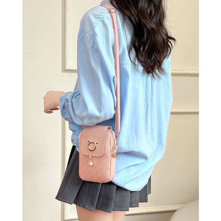 ミニショルダーバッグ ポシェット スマホポーチ | PlusNao | 詳細画像5 