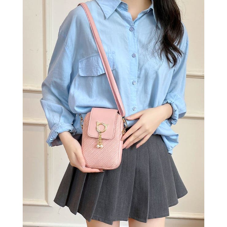 ミニショルダーバッグ ポシェット スマホポーチ | PlusNao | 詳細画像6 