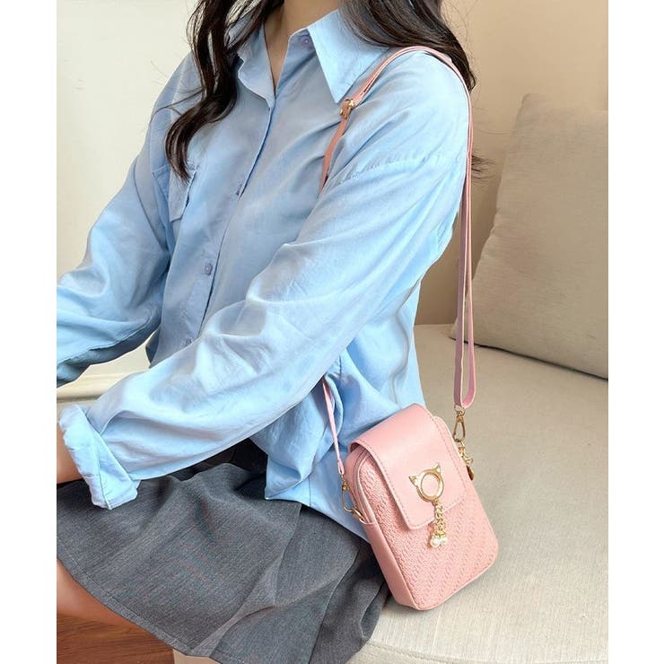 ミニショルダーバッグ ポシェット スマホポーチ | PlusNao | 詳細画像7 