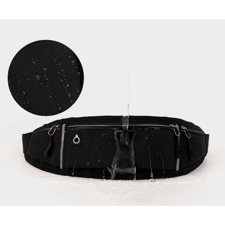 ランニングポーチ イヤホンホール付き 反射テープ | PlusNao | 詳細画像6 