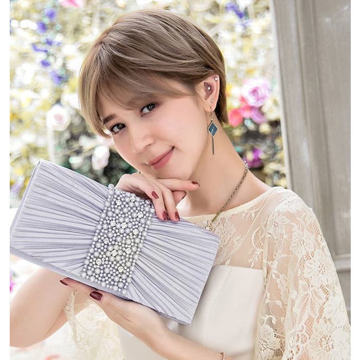 クラッチバッグ パーティーバッグ 結婚式 | PlusNao | 詳細画像11 