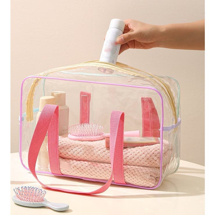 化粧ポーチ トイレタリーバッグ トラベルポーチ | PlusNao | 詳細画像4 