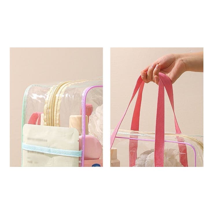 化粧ポーチ トイレタリーバッグ トラベルポーチ | PlusNao | 詳細画像7 