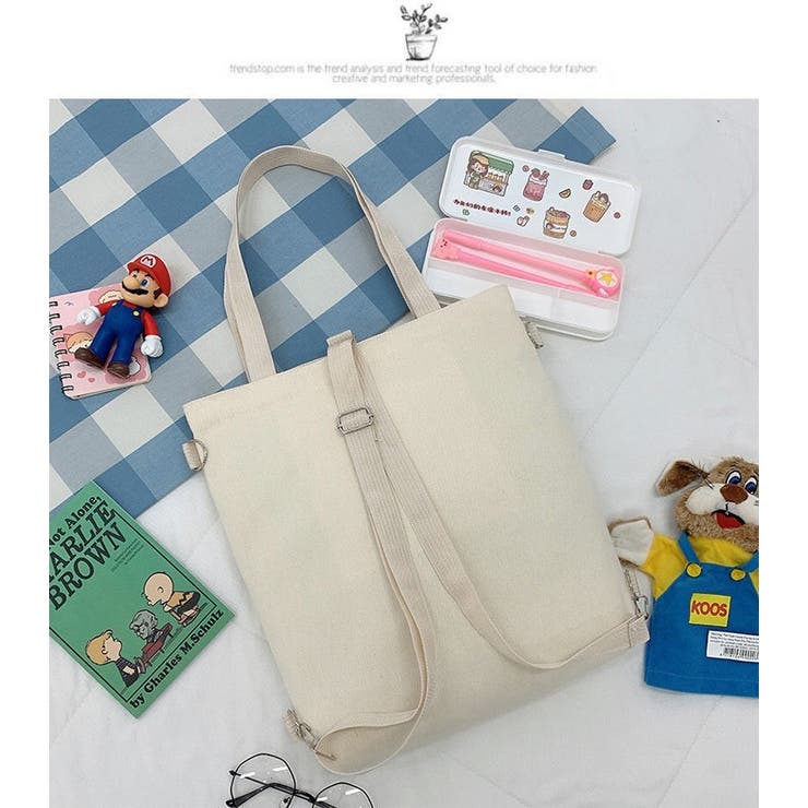 リュックサック ショルダーバッグ トートバッグ | PlusNao | 詳細画像9 
