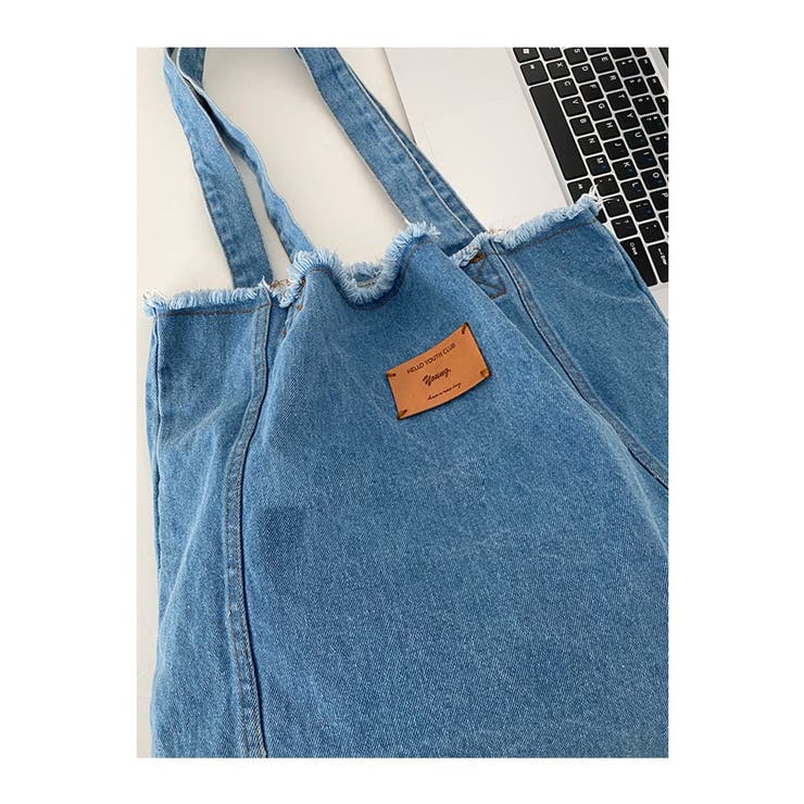トートバッグ ショルダーバッグ デニムバッグ[品番：FQ000180938