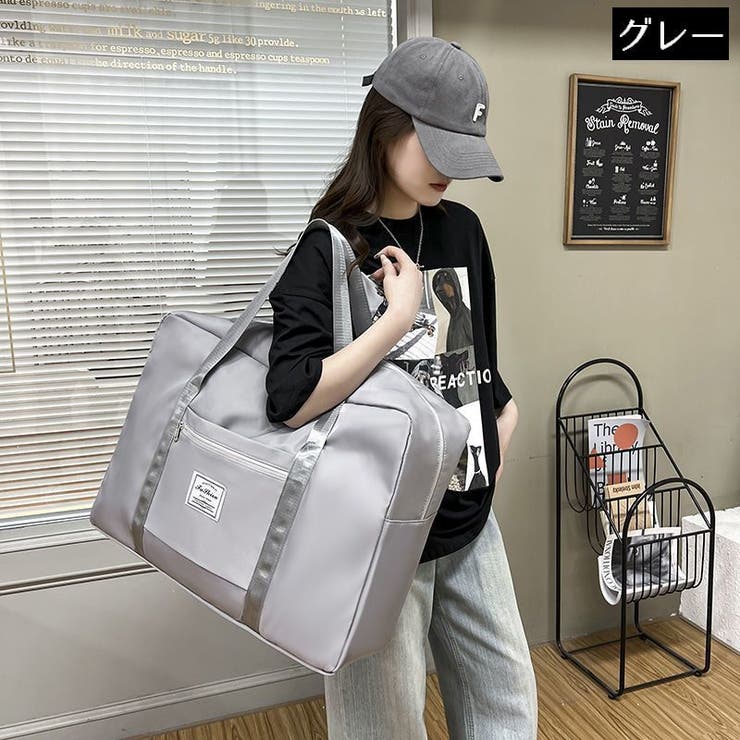 ボストンバッグ トラベルバッグ キャリーオンバッグ | PlusNao | 詳細画像15 