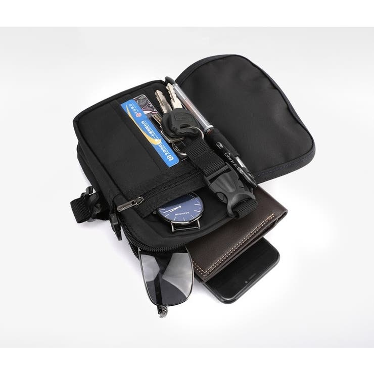 ショルダーバッグ ウエストバッグ メンズ | PlusNao | 詳細画像11 