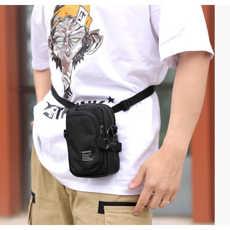 ショルダーバッグ ウエストバッグ メンズ | PlusNao | 詳細画像2 