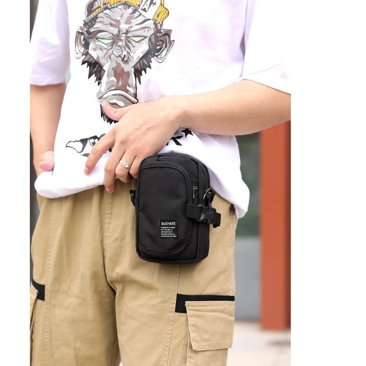 ショルダーバッグ ウエストバッグ メンズ | PlusNao | 詳細画像4 