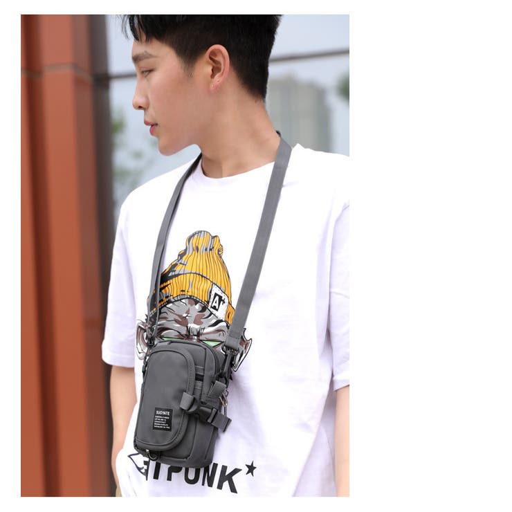 ショルダーバッグ ウエストバッグ メンズ | PlusNao | 詳細画像5 