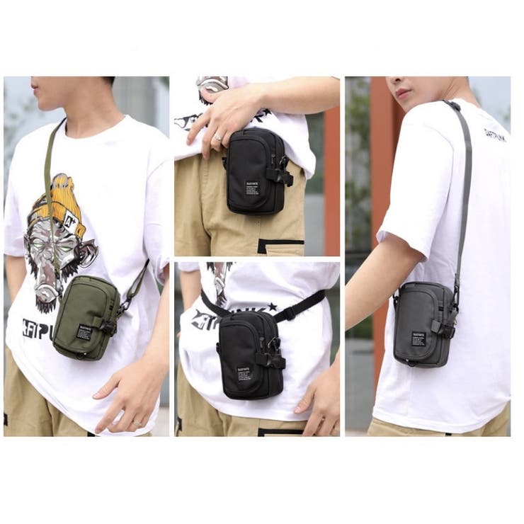 ショルダーバッグ ウエストバッグ メンズ | PlusNao | 詳細画像7 