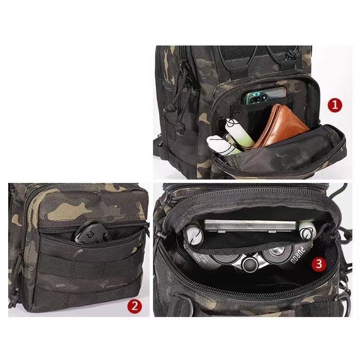 ボディバッグ ショルダーバッグ 斜め掛け | PlusNao | 詳細画像14 