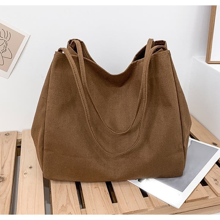 トートバッグ ショルダーバッグ キャンバス地 | PlusNao | 詳細画像12 