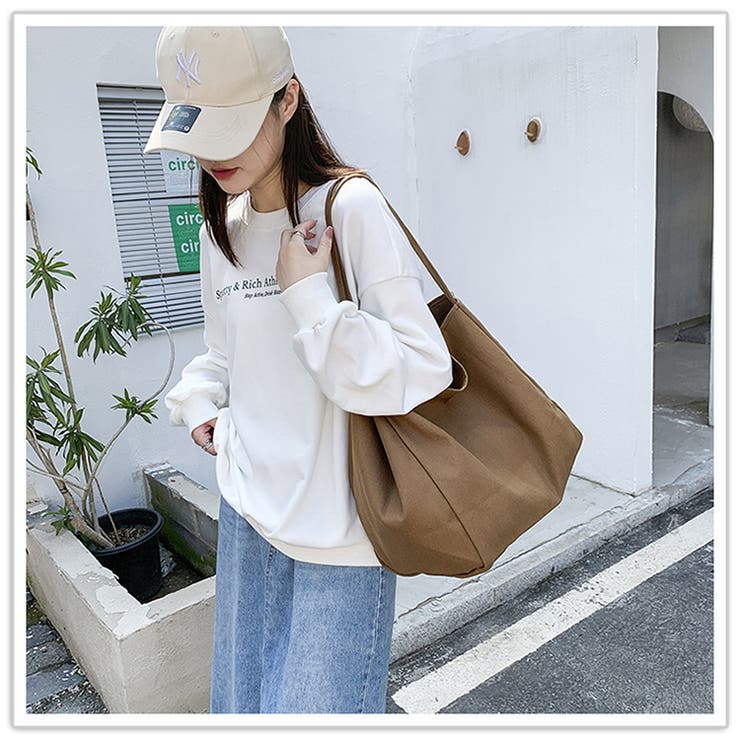 トートバッグ ショルダーバッグ キャンバス地 | PlusNao | 詳細画像2 