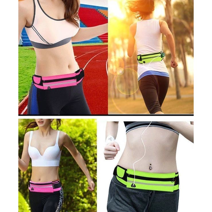 ランニングポーチ ウエストポーチ ヒップバッグ | PlusNao | 詳細画像5 