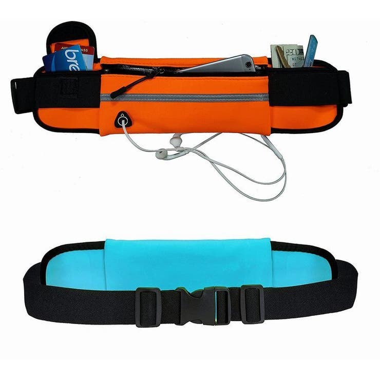 ランニングポーチ ウエストポーチ ヒップバッグ | PlusNao | 詳細画像8 