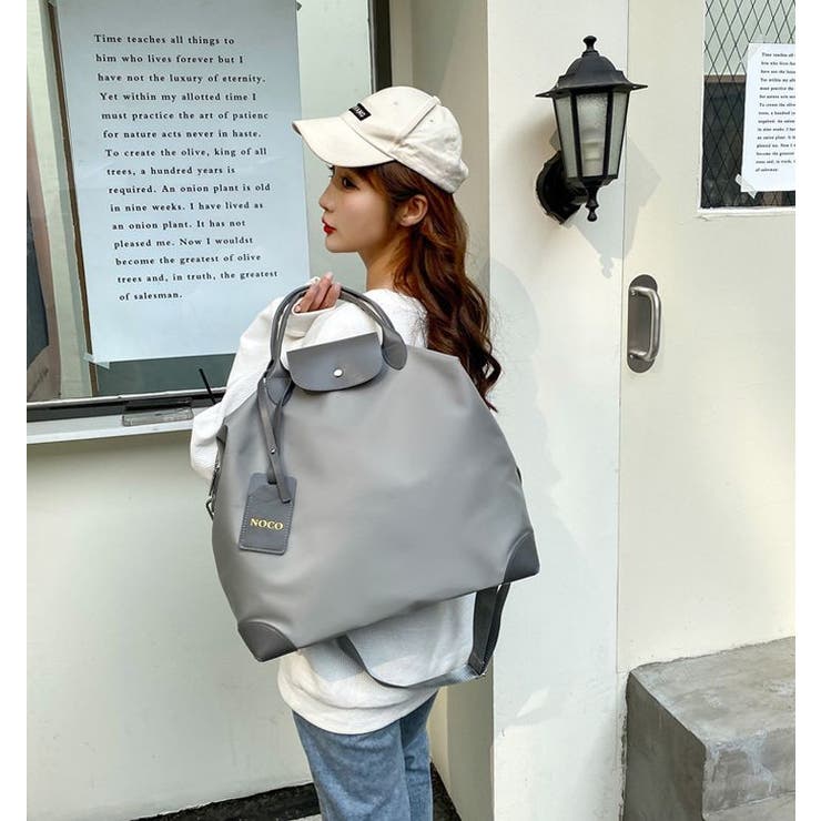 2wayバッグ ボストンバッグ 旅行バッグ | PlusNao | 詳細画像4 