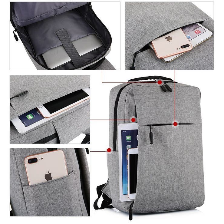 ビジネスリュックサック バックパック ビジネスバッグ | PlusNao | 詳細画像11 