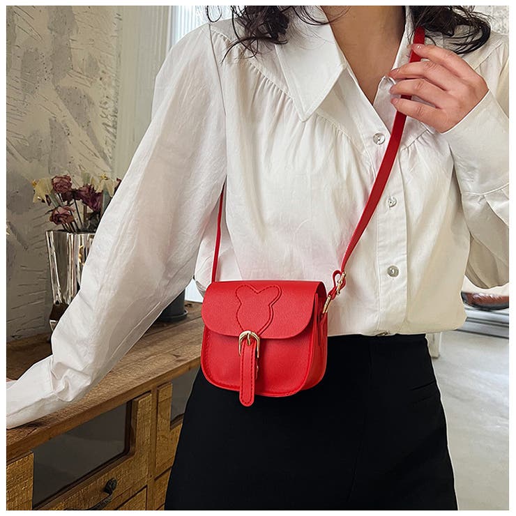 美品 25SS noirkeininomiya 赤 花 ショルダーバッグ noir kei ninomiya