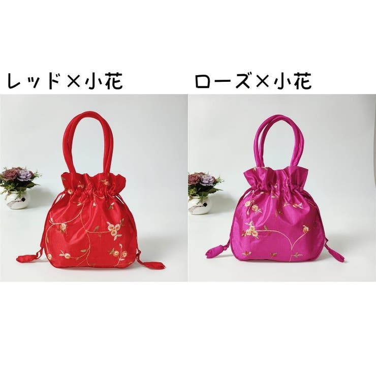 ハンドバッグ 巾着バッグ 手提げバッグ | PlusNao | 詳細画像11 