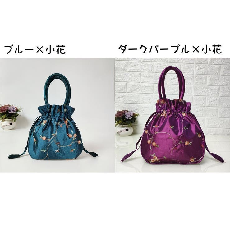 ハンドバッグ 巾着バッグ 手提げバッグ | PlusNao | 詳細画像14 