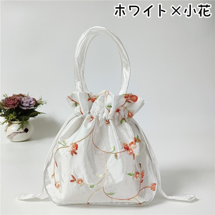ハンドバッグ 巾着バッグ 手提げバッグ | PlusNao | 詳細画像4 