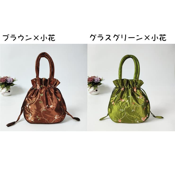 ハンドバッグ 巾着バッグ 手提げバッグ | PlusNao | 詳細画像8 